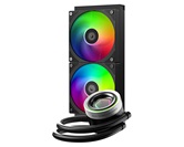 Комплект водяного охлаждения ID-COOLING FX240 INF LGA1700/1200/115X/AM4/AM5 (6шт/кор,TDP 300W, ARGB FAN and PUMP, PWM, DUAL FAN 120mm) RET