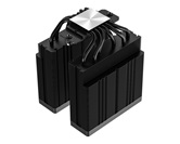 Кулер ID-COOLING FROZN A620 GDL LGA1700/1200/115X/AM5/AM4 (8шт/кор, TDP 260W, PWM, черно-золотой, 6 тепл.трубок + медная база, DUAL FAN 120mm) RET