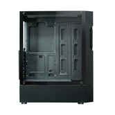 Корпус XASTRA  A302 4FRGB  Black ATX/Mesh/ tempered glass / 4x120mm FC120-FRGB fans/ A302-BK-FC120FRGB-4F-GL