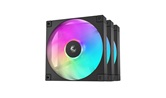 Вентилятор DEEPCOOL FD14 ARGB-3 IN 1 140x140x25мм (12шт./кор, PWM, ARGB, черный, 400-1650об/мин) Color BOX