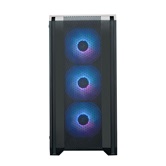 Корпус XASTRA  A500 4ARGB Black ATX/Mesh/ tempered glass / 4x 120mm FC120-ARGB PWM fans/ A500-BK-FC120ARGB-4F-GL