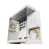 Корпус Geometric Future Model 5 White with fans / mid tower, E-ATX / 5x140mm ARGB fans / 1AM5WKWT01100