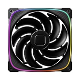 Вентилятор Geometric Future Squama 2503RB-14 Reverse Black / 140mm, PWM, 2100 RPM, 71.80 CFM, 34.0 dBA, 5V ARGB / 1F2503R114000