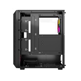 Корпус Powercase Mistral S4B, Tempered Glass, 4x 120mm FRGB Fans, чёрный, ATX  (CMSB-L4)