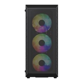 Корпус Powercase Mistral S4B, Tempered Glass, 4x 120mm FRGB Fans, чёрный, ATX  (CMSB-L4)