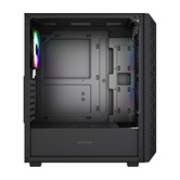 Корпус Powercase Mistral S4B, Tempered Glass, 4x 120mm FRGB Fans, чёрный, ATX  (CMSB-L4)