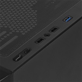 Корпус Powercase Mistral Micro X3B ARGB, Tempered Glass, 3x 120mm ARGB PWM Fan, чёрный, mATX  (CMMXB-A3)