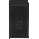 Корпус Powercase Mistral Micro X3B ARGB, Tempered Glass, 3x 120mm ARGB PWM Fan, чёрный, mATX  (CMMXB-A3)