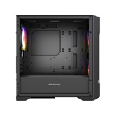 Корпус Powercase Mistral Micro X3B ARGB, Tempered Glass, 3x 120mm ARGB PWM Fan, чёрный, mATX  (CMMXB-A3)