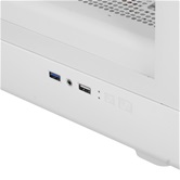 Корпус Powercase Mistral Micro C4W ARGB, Tempered Glass, 4x 120mm ARGB PWM Fan, белый, mATX  (CMMCW-A4)