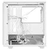 Корпус Powercase Mistral Micro C4W ARGB, Tempered Glass, 4x 120mm ARGB PWM Fan, белый, mATX  (CMMCW-A4)