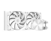 Комплект водяного охлаждения ID-COOLING FX240 PRO WHITE LGA20XX/1700/1200/115X/AM4/AM5 (4шт/кор,TDP 300W, BLACK FAN and PUMP, PWM, DUAL FAN 120mm, белый) RET