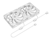 Комплект водяного охлаждения ID-COOLING FX240 PRO WHITE LGA20XX/1700/1200/115X/AM4/AM5 (4шт/кор,TDP 300W, BLACK FAN and PUMP, PWM, DUAL FAN 120mm, белый) RET