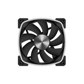 Вентилятор Powercase (M55-12 ARGB) Black 120x120x25мм (PWM, 100шт./кор, 4pin PWM (M+F)+ 3pin ARGB (M+F), 600-1500±10% об/мин) Bulk