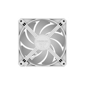 Вентилятор Powercase (M56-12W ARGB) White 120x120x25мм (PWM, 100шт./кор, 4pin PWM (M+F)+ 3pin ARGB (M+F), 700-1500±10% об/мин) Bulk