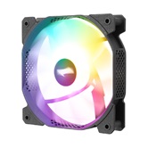 Вентилятор 1STPLAYER F1 Black / 120mm FRGB 3pin 12V 1100rpm 38.98cfm 21.97dBA / F1-BK-3P / BULK