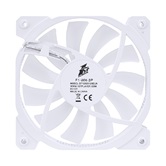 Вентилятор 1STPLAYER F1 White / 120mm FRGB 3pin 12V 1100rpm 38.98cfm 21.97dBA / F1-WH-3P / BULK