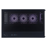 Корпус 1STPLAYER MEGAVIEW MV8-TP ARGB Black / ATX / 7x120mm ARGB fans & hub / MV8-TP-BK-6FC7R-1FC7-HUB2
