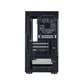 Корпус 1STPLAYER MIKU Mi2-A ARGB Black / mATX / 3x120mm ARGB fans / Mi2-A-BK-2FC7R-1FC7