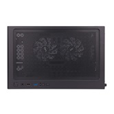 Корпус 1STPLAYER MIKU Mi2-A ARGB Black / mATX / 3x120mm ARGB fans / Mi2-A-BK-2FC7R-1FC7
