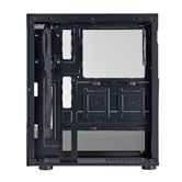 Корпус 1STPLAYER MIKU Mi7-A ARGB Black / ATX / 3x120mm ARGB fans / Mi7-A-BK-2FC7R-1FC7