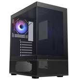 Корпус 1STPLAYER MIKU Mi7-A ARGB Black / ATX / 3x120mm ARGB fans / Mi7-A-BK-2FC7R-1FC7