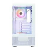 Корпус 1STPLAYER MIKU Mi7-A ARGB White / ATX / 3x120mm ARGB fans / Mi7-A-WH-2FC7R-W-1FC7-W