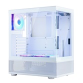 Корпус 1STPLAYER MIKU Mi7-A ARGB White / ATX / 3x120mm ARGB fans / Mi7-A-WH-2FC7R-W-1FC7-W