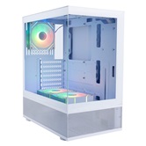 Корпус 1STPLAYER MIKU Mi7-A ARGB White / ATX / 3x120mm ARGB fans / Mi7-A-WH-2FC7R-W-1FC7-W