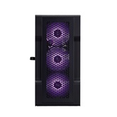 Корпус 1STPLAYER TRILOBITE T3 ARGB Black / mATX / 4x120mm ARGB fans / T3-BK-4F7
