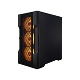 Корпус 1STPLAYER TRILOBITE T3 ARGB Black / mATX / 4x120mm ARGB fans / T3-BK-4F7