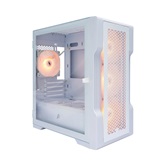 Корпус 1STPLAYER TRILOBITE T3 ARGB White / mATX / 4x120mm ARGB fans / T3-WH-4F7-W
