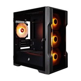 Корпус 1STPLAYER TRILOBITE T3-G ARGB Black / mATX / 4x120mm ARGB fans / T3-G-BK-4F7