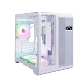 Корпус 1STPLAYER RT5 ARGB White / mATX / 3x120mm ARGB fans / RT5-WH-2FC7R-W-1FC7-W