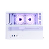 Корпус 1STPLAYER RT5 ARGB White / mATX / 3x120mm ARGB fans / RT5-WH-2FC7R-W-1FC7-W