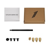 Корпус 1STPLAYER RT5 ARGB White / mATX / 3x120mm ARGB fans / RT5-WH-2FC7R-W-1FC7-W