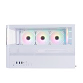 Корпус 1STPLAYER RT6 ARGB White / mATX / 4x120mm ARGB fans / RT6-WH-3FC7R-W-1FC7-W