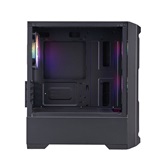 Корпус 1STPLAYER BULLET HUNTER H2 Black / mATX / 4x120mm FRGB fans / H2-BK-4F1