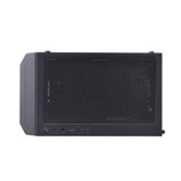 Корпус 1STPLAYER BULLET HUNTER H2 Black / mATX / 4x120mm FRGB fans / H2-BK-4F1