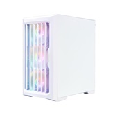 Корпус 1STPLAYER BULLET HUNTER H2 White / mATX / 4x120mm FRGB fans / H2-WH-4F1-W