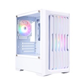 Корпус 1STPLAYER BULLET HUNTER H2 White / mATX / 4x120mm FRGB fans / H2-WH-4F1-W