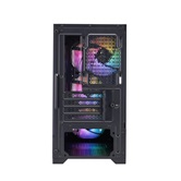 Корпус 1STPLAYER BULLET HUNTER H2 ARGB Black / mATX / 4x120mm ARGB fans / H2-BK-4F7