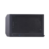 Корпус 1STPLAYER BULLET HUNTER H2 ARGB Black / mATX / 4x120mm ARGB fans / H2-BK-4F7