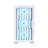Корпус 1STPLAYER BULLET HUNTER H2 ARGB White / mATX / 4x120mm ARGB fans / H2-WH-4F7-W