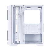 Корпус 1STPLAYER BULLET HUNTER H2 ARGB White / mATX / 4x120mm ARGB fans / H2-WH-4F7-W