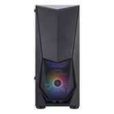 Корпус 1STPLAYER DK DK-3 Black / ATX / 4x120mm FRGB fans / DK-3-BK-4F1