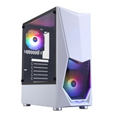 Корпус 1STPLAYER DK DK-3 White / ATX / 4x120mm FRGB fans / DK-3-WH-4F1