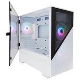 Корпус 1STPLAYER DK D7 ARGB White / mATX / 3x120mm ARGB fans / D7-WH-3F7-W