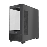 Корпус Powercase Vision Micro M3B, Tempered Glass, 3x 120mm ARGB PWM Fan, чёрный, mATX  (CVMMB-A3)