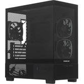 Корпус Powercase Vision Micro M3B, Tempered Glass, 3x 120mm ARGB PWM Fan, чёрный, mATX  (CVMMB-A3)